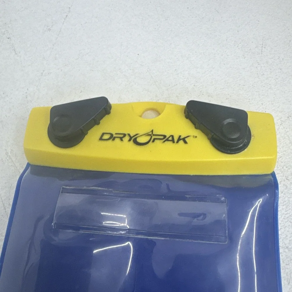 DRY PAK Case for Cellphones Blue Black Yellow